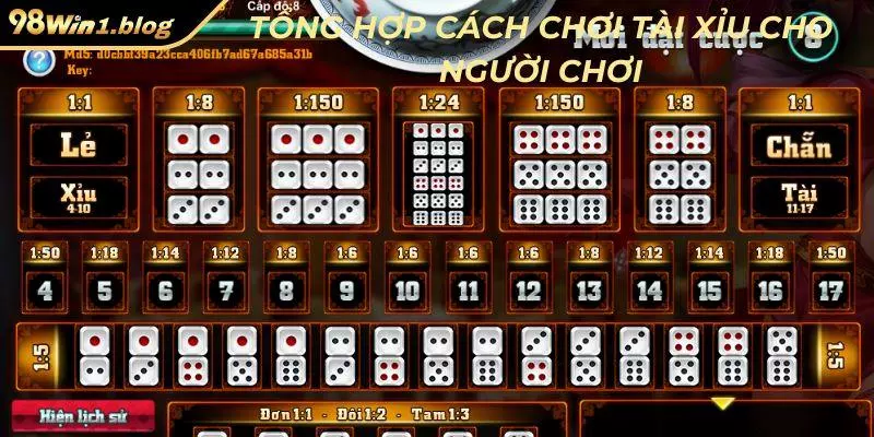 Tổng hợp cách chơi tài xỉu cho người chơi