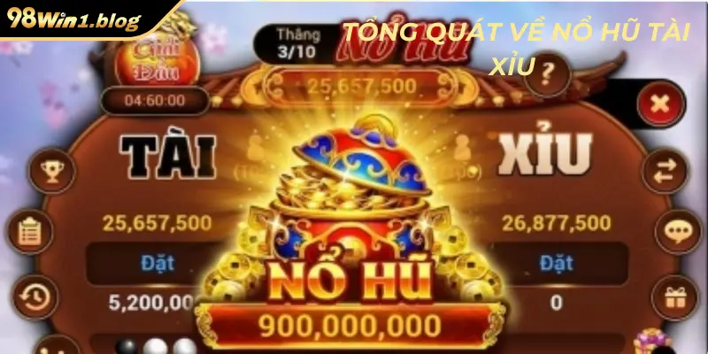Tổng quát về nổ hũ tài xỉu